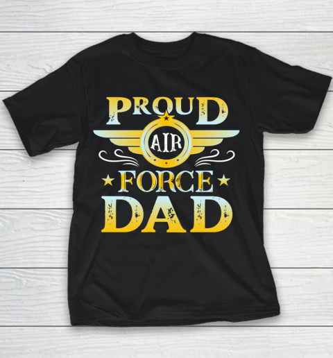 Veteran Shirt Proud Air Force Dad Youth T-Shirt
