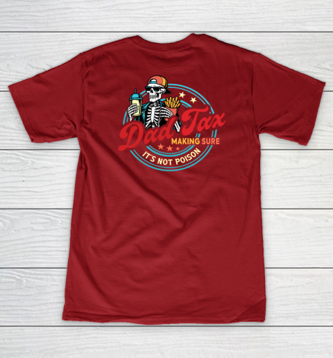 Dad Tax Making Sure It's Not Poison Women's V-Neck T-Shirt 13