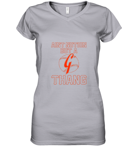 uyjn womens san francisco baseball vintage sf the city giant women v neck t shirt 39 front sport grey