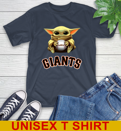 MLB Baseball San Francisco Giants Star Wars Baby Yoda Shirt 4