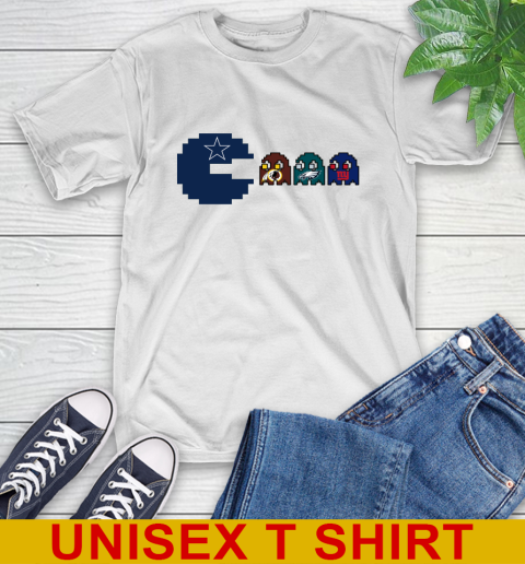 Dallas Cowboy NFL Football Pac Man Champion T-Shirt