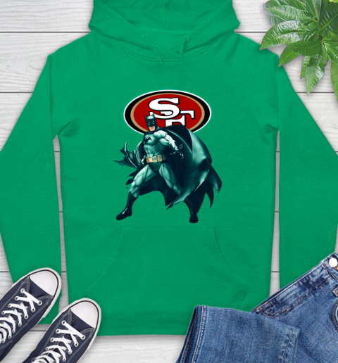 NFL Batman Football Sports San Francisco 49ers Hoodie 8