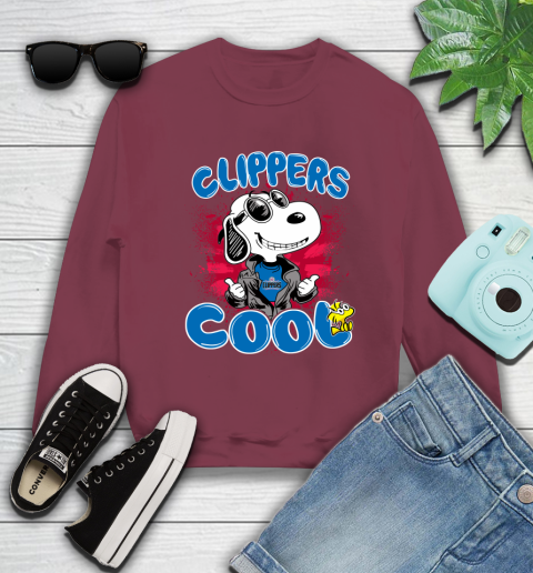 NBA Basketball LA Clippers Cool Snoopy Shirt Sweatshirt 5