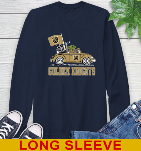 NHL Hockey Vegas Golden Knights Darth Vader Baby Yoda Driving Star Wars Shirt Long Sleeve T-Shirt 5 NHL Hockey Vegas Golden Knights Darth Vader Baby Yoda Driving Star Wars Shirt Long Sleeve T-Shirt - Image 5