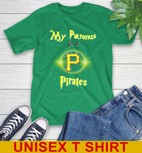 MLB Baseball Harry Potter My Patronus Is A Pittsburgh Pirates T-Shirt 7
