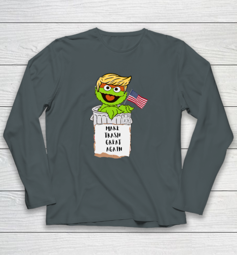 Make Trash Great Again Trump Garbage Reference Long Sleeve T-Shirt 3
