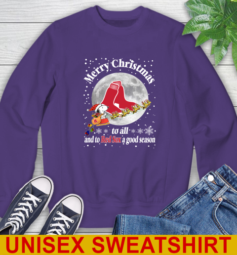 Boston Red Sox Merry Christmas To All And To Red Sox A Good Season MLB Baseball Sports Sweatshirt 4
