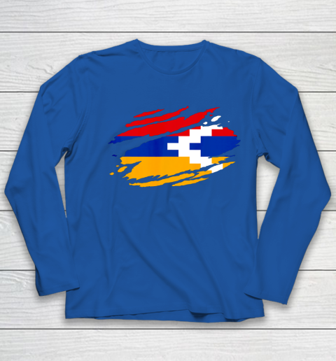 Artsakh Flag Proud Artsakh Support Artsakh Strong Armenia Youth Long Sleeve 7