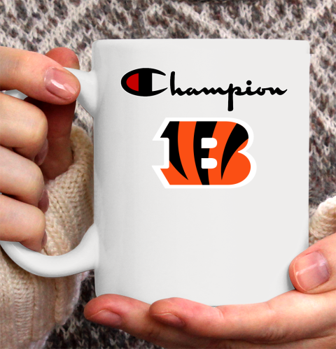 NFL Football Cincinnati Bengals Champion Shirt Ceramic Mug 11oz