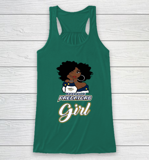 Nashville Predators Girl NHL Racerback Tank 6