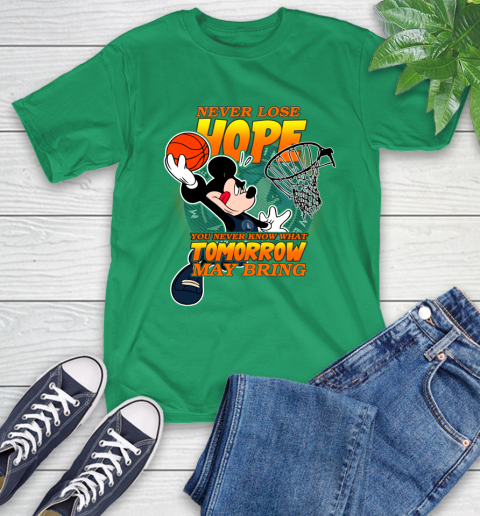 Minnesota Timberwolves NBA Basketball Mickey Disney Never Lose Hope T-Shirt 7