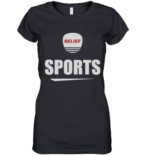 Sports Relief Women's V-Neck T-Shirt