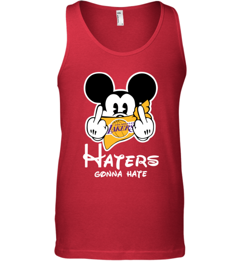 Los Angeles Lakers Mickey Mouse Haters Gonna Hate basketball shirt