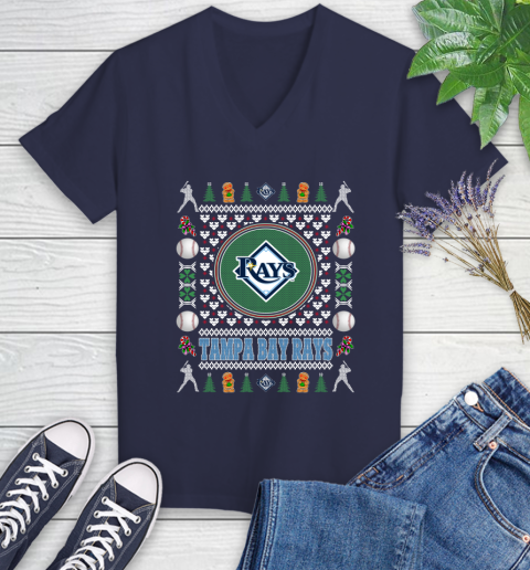 Tampa Bay Rays Merry Christmas MLB Baseball Loyal Fan Ugly Shirt 85