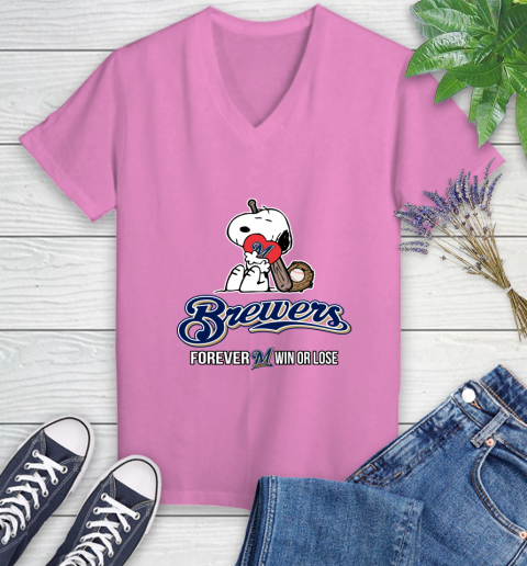 MLB The Peanuts Movie Snoopy Forever Win Or Lose Baseball Milwaukee Brewers 90