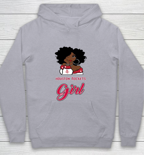 Houston Rockets Girl NBA Youth Hoodie Tee For Sports