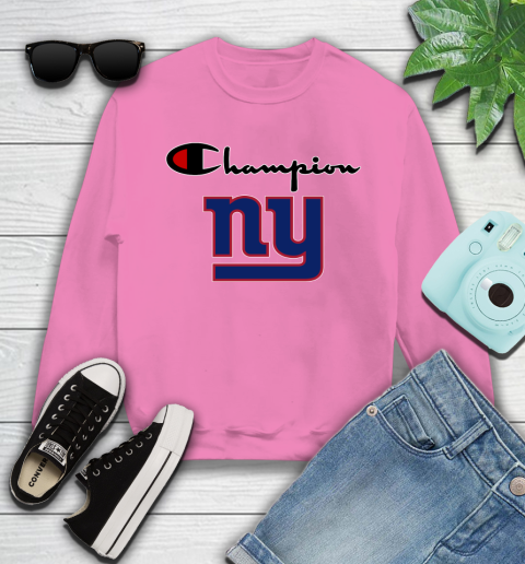 NFL Football New York Giants Champion Shirt Youth Sweatshirt 3