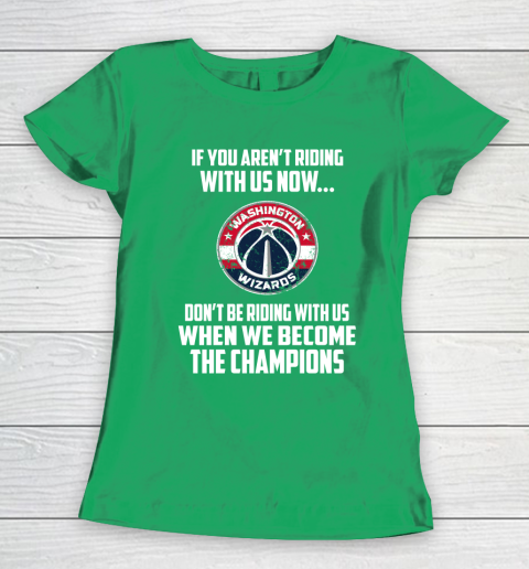 NBA Washington Wizards Basketball We Become The Champions Women's T-Shirt 5