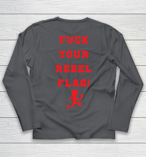 Fuck your rebel flag Youth Long Sleeve 14