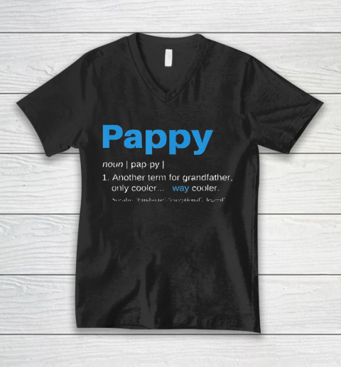 Grandpa Funny Gift Apparel  Pappy Gifts Grandpa Fathers Day Definition V-Neck T-Shirt