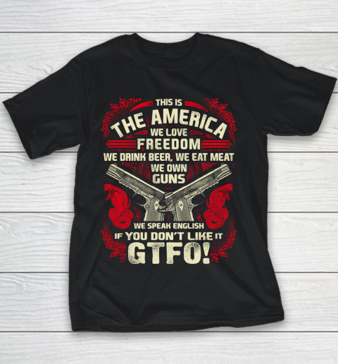 Veteran Shirt Gun Control This is The America Youth T-Shirt