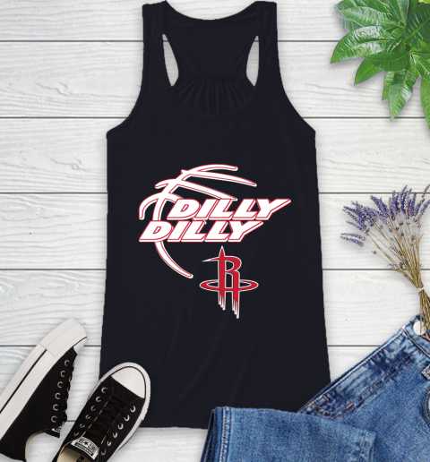 NBA Houston Rockets Dilly Dilly Basketball Sports Racerback Tank 10