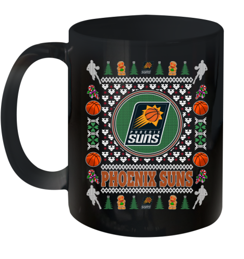 Phoenix Suns Merry Christmas NBA Basketball Loyal Fan Ceramic Mug 11oz