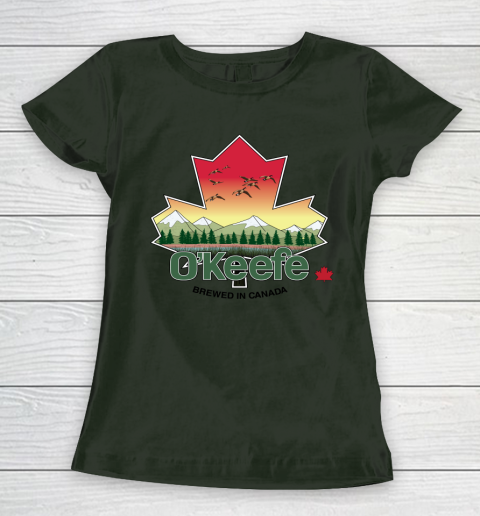 Beer Lover Funny Shirt O'Keefe Brewery  Brewed in Canada Women's T-Shirt 4
