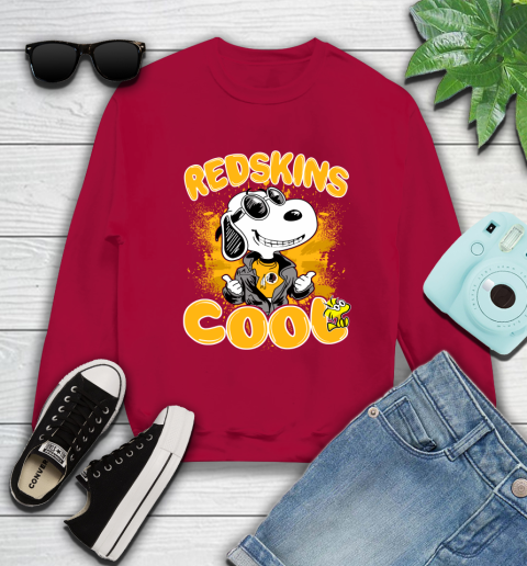 NFL Football Washington Redskins Cool Snoopy Shirt Sweatshirt 8