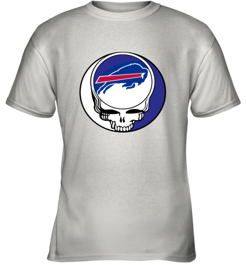 NFL Team Buffalo Bills X Grateful Dead Logo Band Youth T-Shirt 