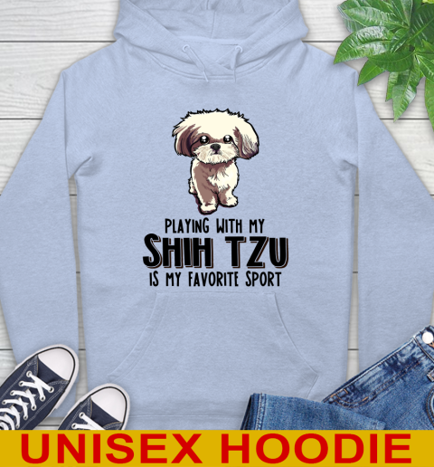 Playing with my shih tzu is my favorite sport 18