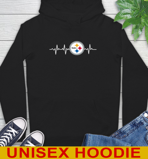 Pittsburgh Steelers NFL Football Heart Beat Shirt Hoodie