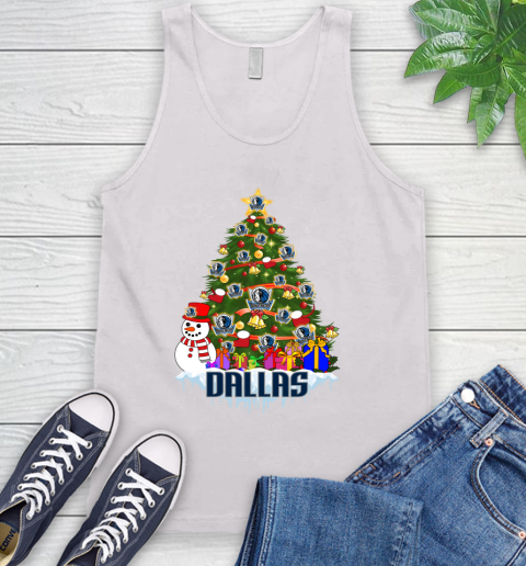 Dallas Mavericks Merry Christmas NBA Basketball Sports Tank Top