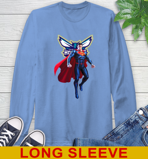NBA Awesome Superman Basketball Sports Charlotte Hornets 68