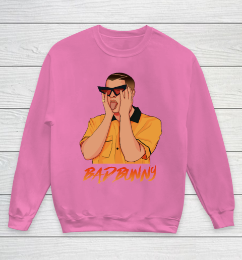 Bad bunny glow best sale crewneck