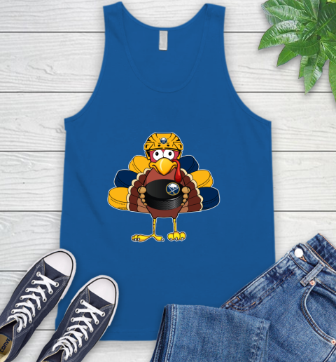 Buffalo Sabres Turkey Thanksgiving Day Tank Top 5