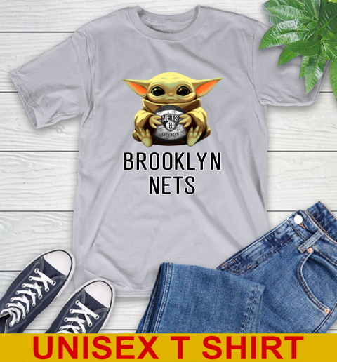 NBA Basketball Brooklyn Nets Star Wars Baby Yoda Shirt 6