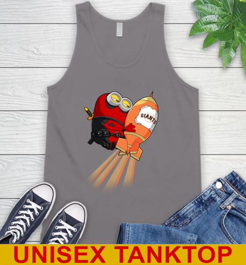MLB Baseball San Francisco Giants Deadpool Minion Marvel Shirt Tank Top 6