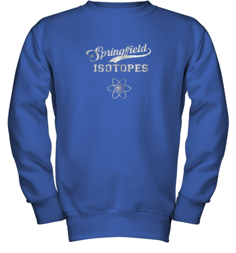syxy springfield isotopes vintage distressed youth sweatshirt 47 front royal