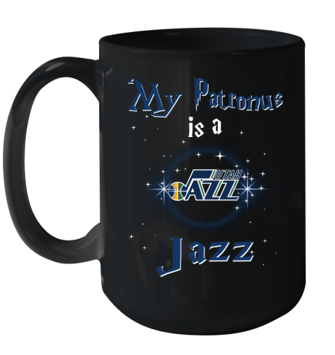 NBA Basketball Harry Potter My Patronus Is A Utah Jazz Ceramic Mug 15oz