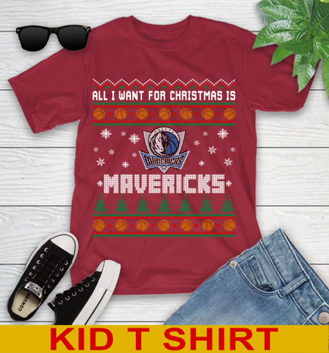 NBA Basketball All I Want For Christmas Is Dallas Mavericks 108