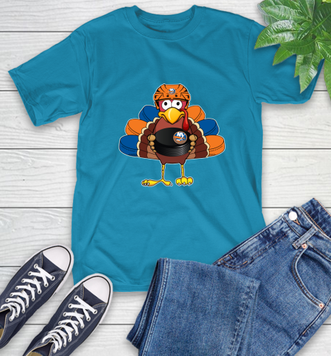 New York Islanders Turkey Thanksgiving Day T-Shirt 8