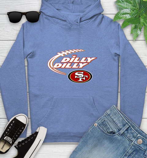 NFL San Francisco 49ers Dilly Dilly Football Sports Youth Hoodie 12