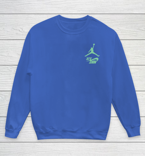Travis Scott Jordan Cactus Jack Highest Olive Front And Back Youth Sweatshirt 6