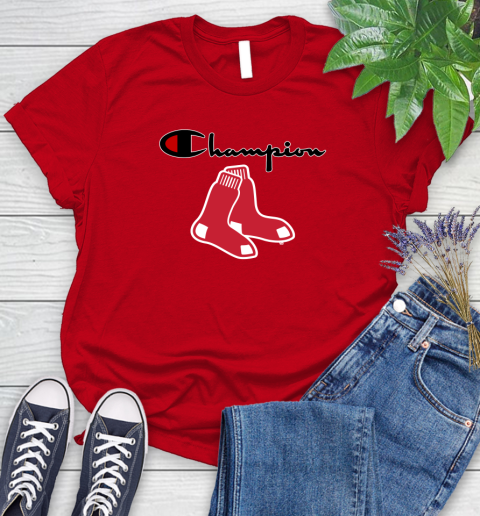 MLB Baseball Boston Red Sox Champion Shirt Women's T-Shirt 9