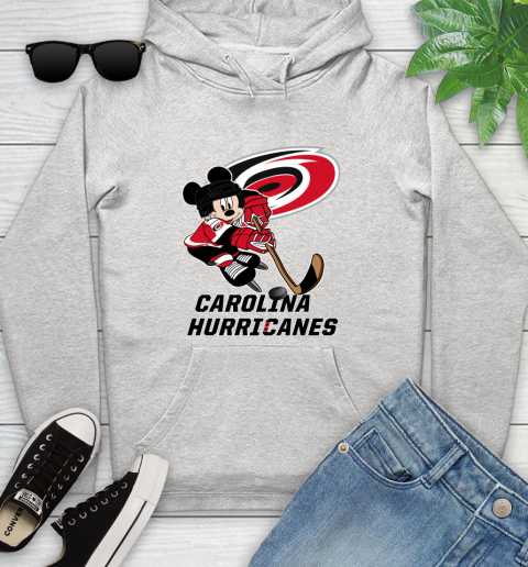 NHL Carolina Hurricanes Mickey Mouse Disney Hockey T Shirt Youth Hoodie
