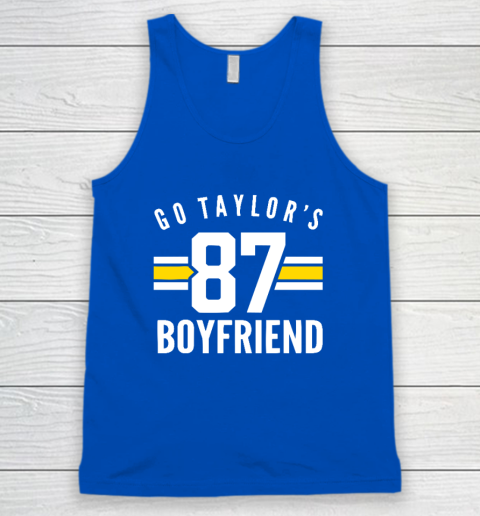 Go Taylors Boyfriend Football Funny Go Taylor's Tank Top 3