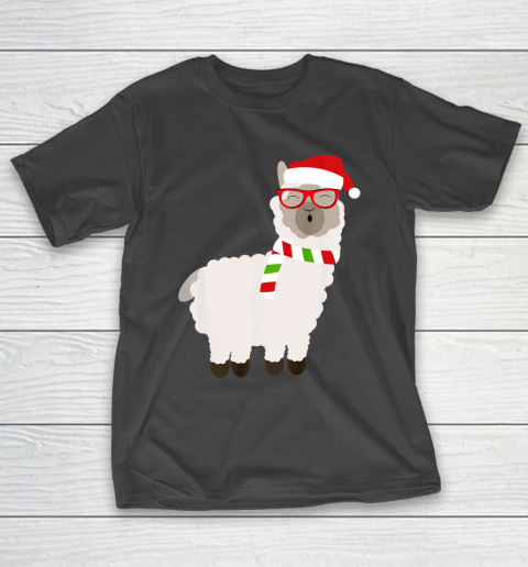 Fa La La Llama Shirt Cute Alpaca Ugly Christmas T-Shirt
