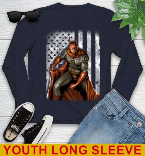 Phoenix Suns NBA Basketball Batman DC American Flag Shirt Youth Long Sleeve 2