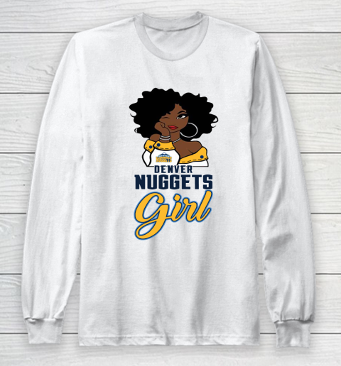 Denver Nuggets Girl NBA Long Sleeve T-Shirt 2